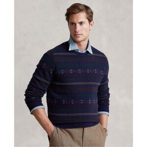 Polo Ralph Lauren Men’s Sweater Holiday Christmas Warm Wool Blend